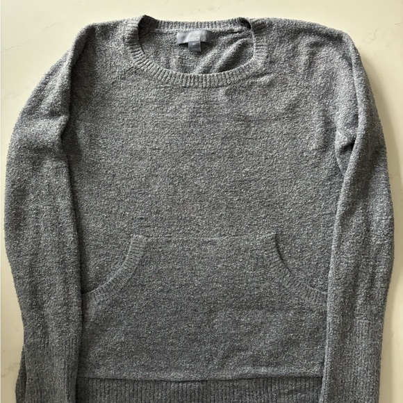 EUC Barefoot Dreams Cozy Chic Lite Raglan Crew XS - Picture 2 of 4